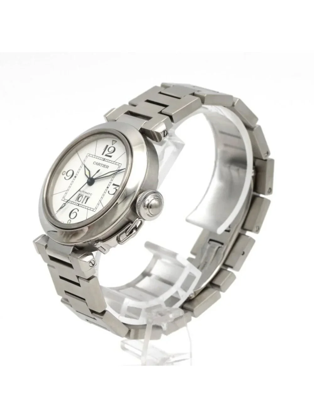 Cartier Pasha C Grande Date SS Automatic